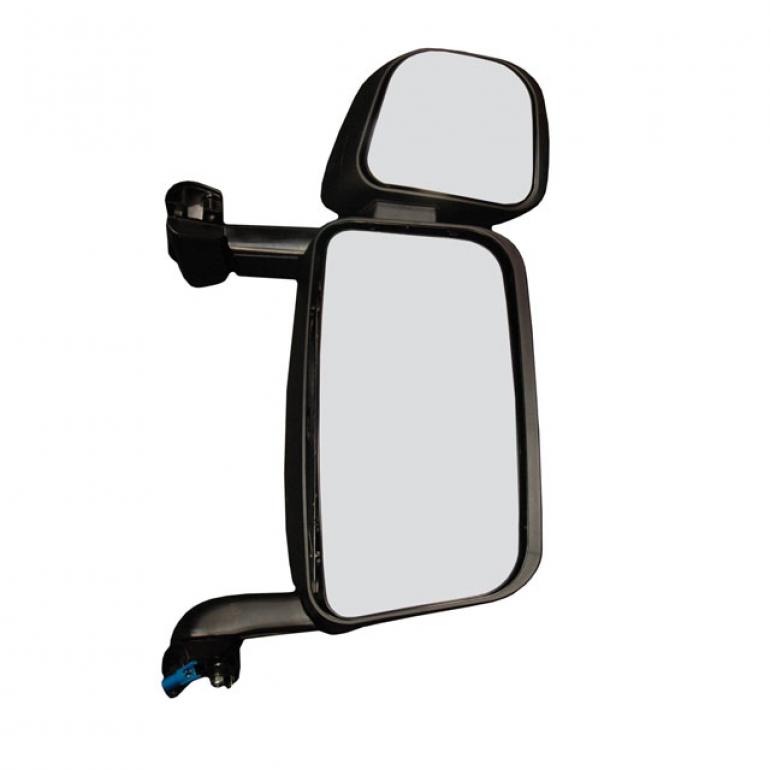 ELECTRIC ADJUST LONG ARM TWIN MIRROR HEAD DRIVER SIDE RH