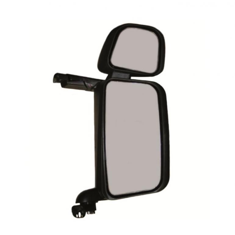 ELECTRIC ADJUST LONG ARM TWIN MIRROR HEAD DRIVER SIDE RH