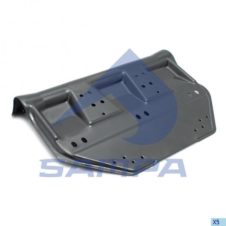 REAR WING STAY BRACKET MOUNTING PLATE DRIVER SIDE RH