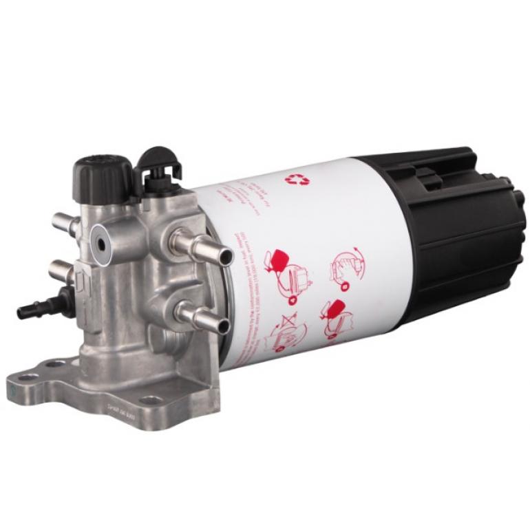 FUEL FILTER WITH HOUSING