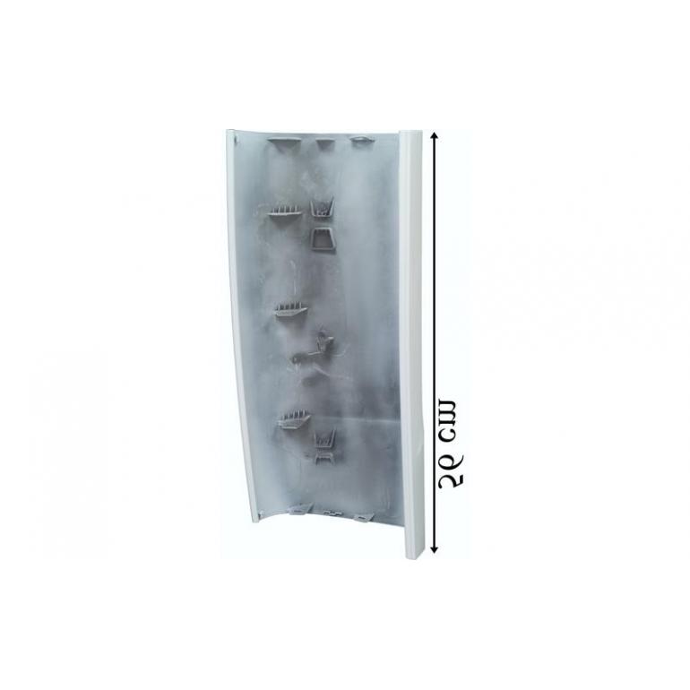 WHITE MIRROR BACK COVER PASSENGER SIDE LH