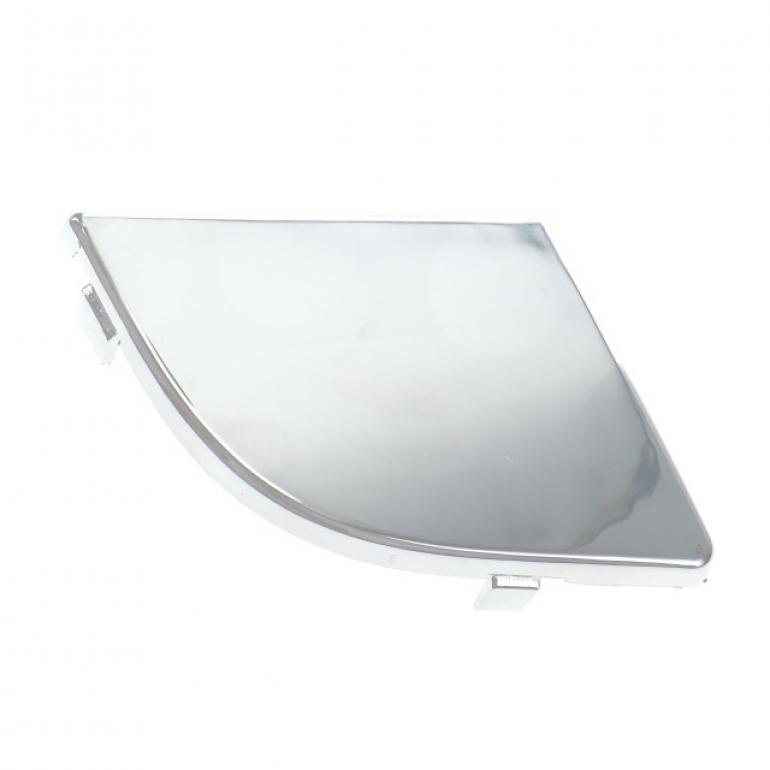 CHROME COATED BUMPER CAP WITHOUT HEADLAMP WASH DRIVER SIDE RH