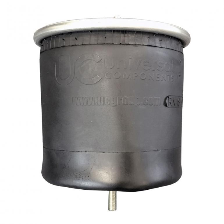 REAR SUSPENSION AIR SPRING WITH STEEL PISTON