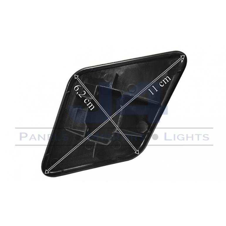HEADLAMP SURROUND WASHER COVER DRIVER SIDE RH