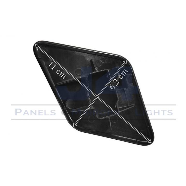 HEADLAMP SURROUND WASHER COVER PASENGER SIDE LH
