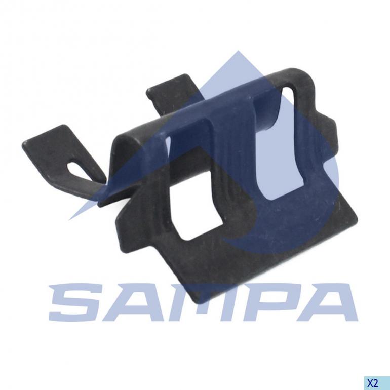 LOWER FRONT GRILLE PANEL CLAMP