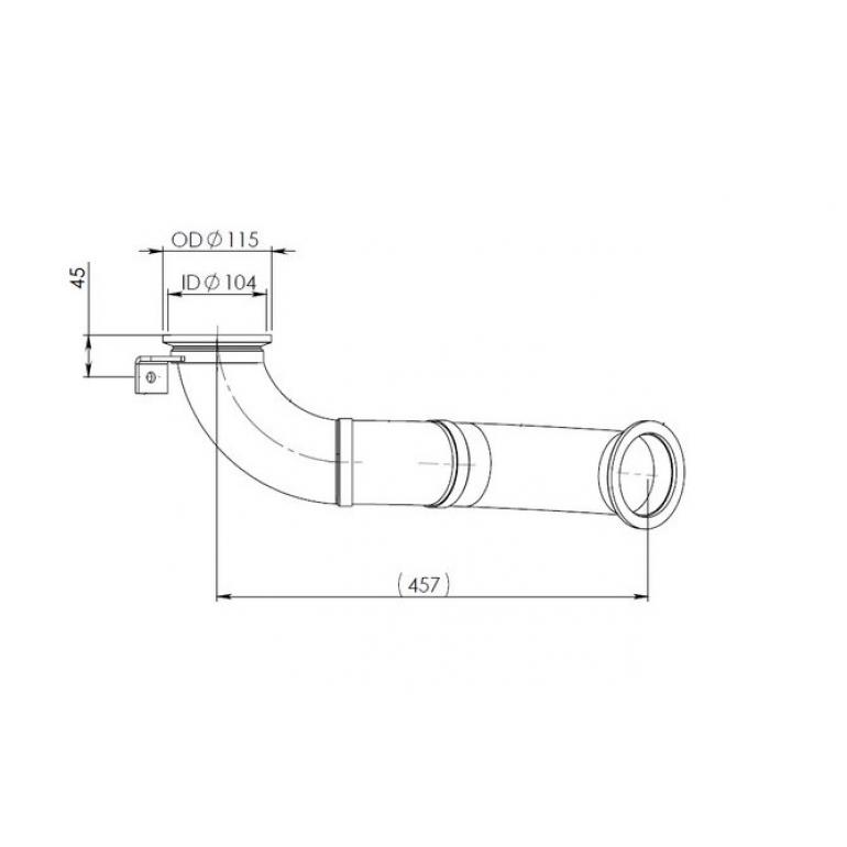 EXHAUST FRONT DOWNPIPE