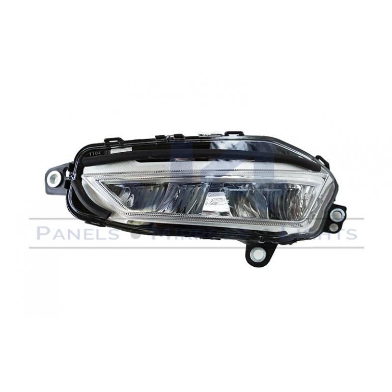 LED CHROME FRONT FOG LAMP PASSENGER SIDE LH