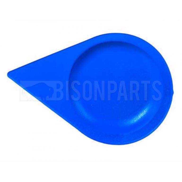 33MM LONG REACH DUSTITE WHEEL NUT COVER BLUE (PKT 100)