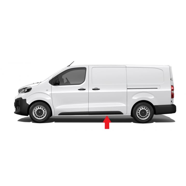 LEFT SIDE SLIDING DOOR MOULDING TRIM PANEL