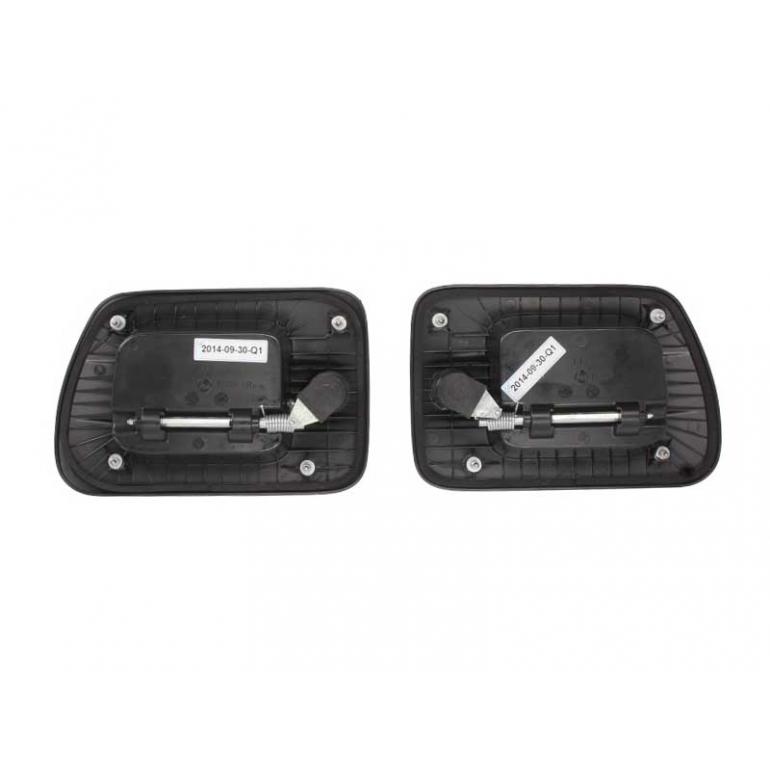 FRONT OUTER DOOR HANDLES WITH LOCK & KEYS (PAIR)