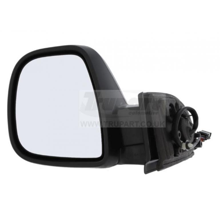 PRIMED ELECTRIC ADJUST POWER FOLDING MIRROR HEAD PASSENGER SIDE LH