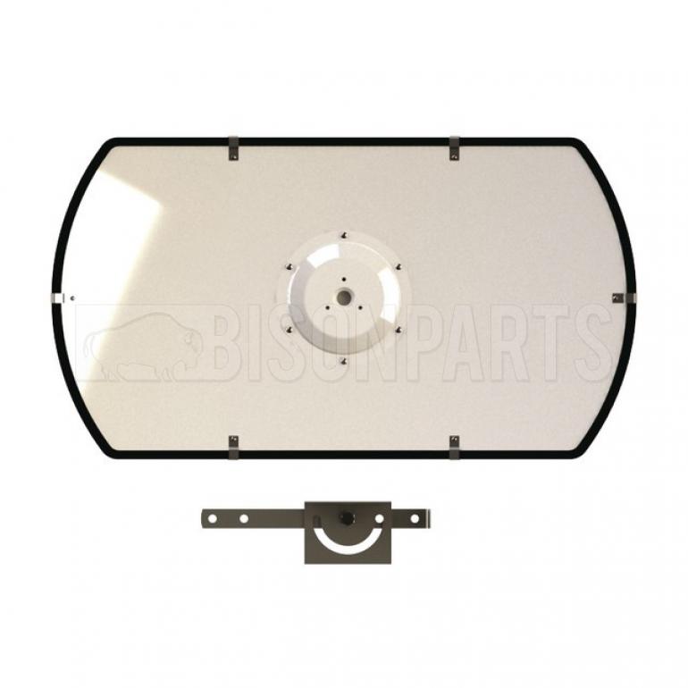 Universal Main Mirror Safety Mirror 600 x 400mm x 1400mm Radious