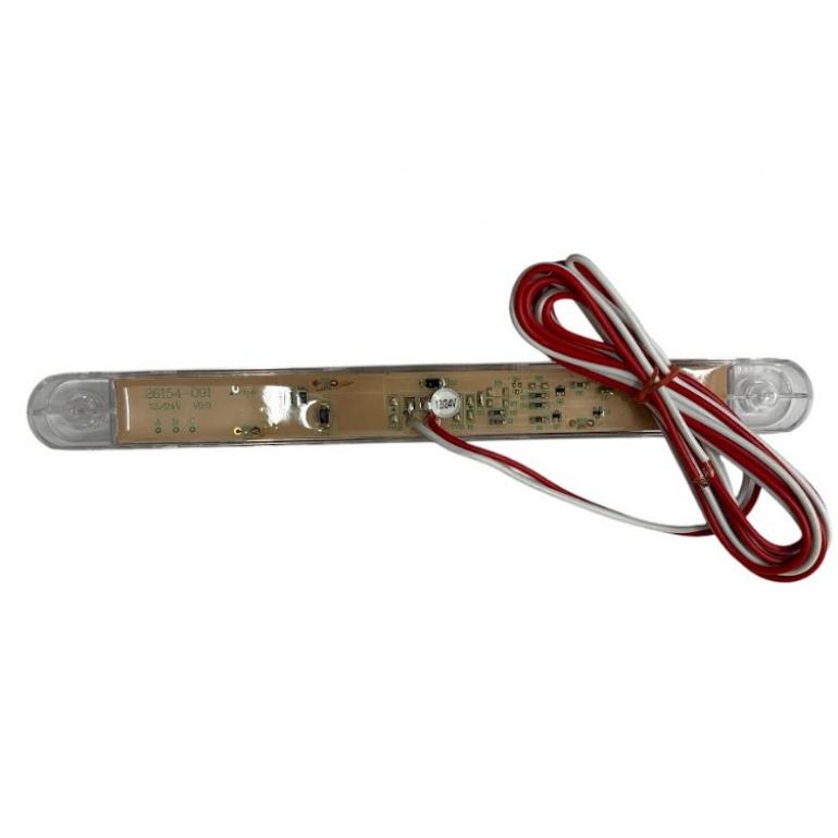 LED CLEAR REVERSING STRIP LAMP 12/24  VOLT