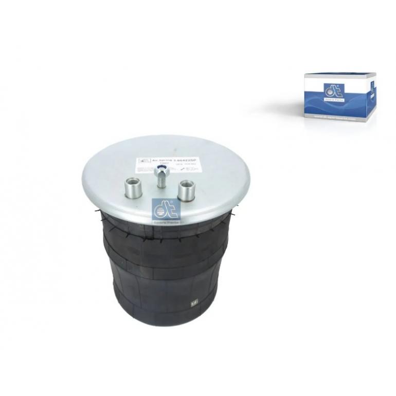 REAR SUSPENSION AIR SPRING WITH STEEL PISTON
