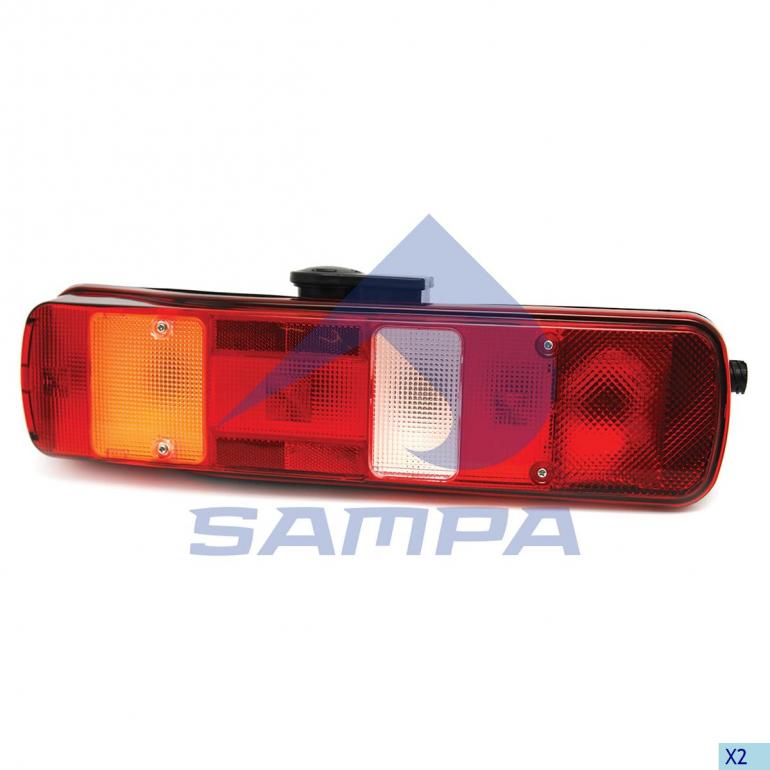 REAR COMBINATION LAMP WITH REVERSING ALARM DRIVER SIDE RH