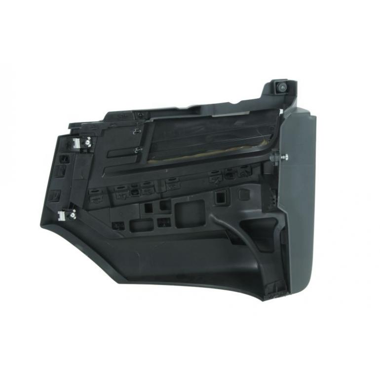 GREY FRONT BUMPER CORNER WITH FOG LAMP BLANK DRIVER SIDE RH