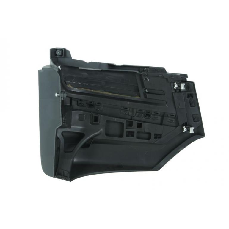 GREY FRONT BUMPER CORNER WITH FOG LAMP BLANK PASSENGER SIDE LH