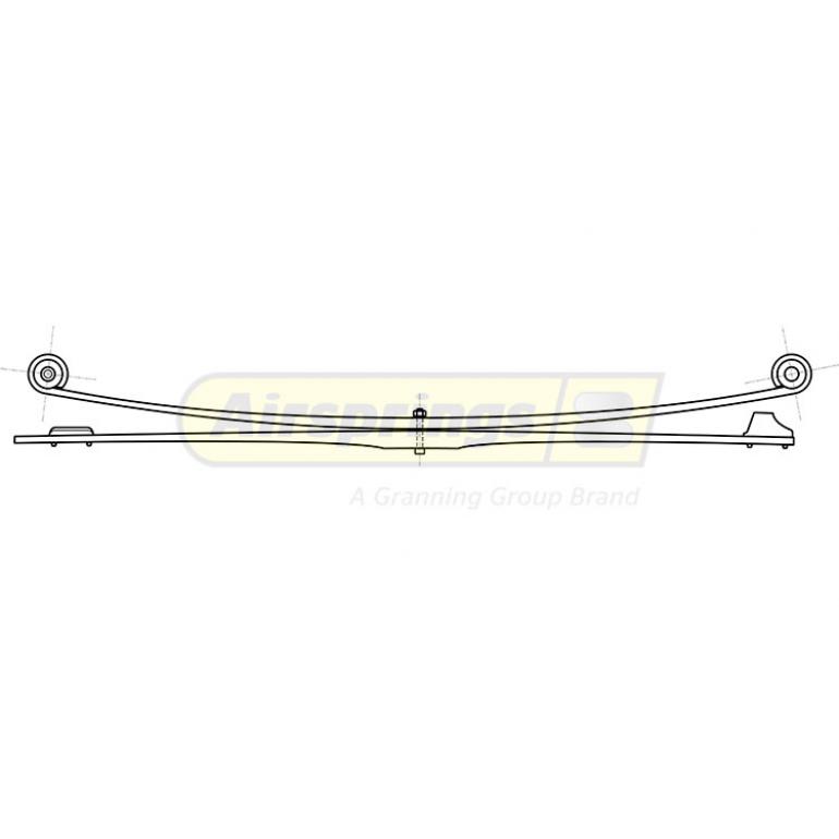 REAR TWIN LEAF ROAD SPRING
