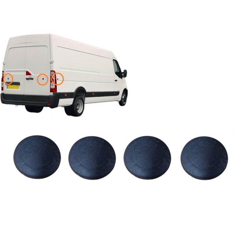 BLANKING CAPS FITS REAR DOOR & REAR WING (PKT 4)