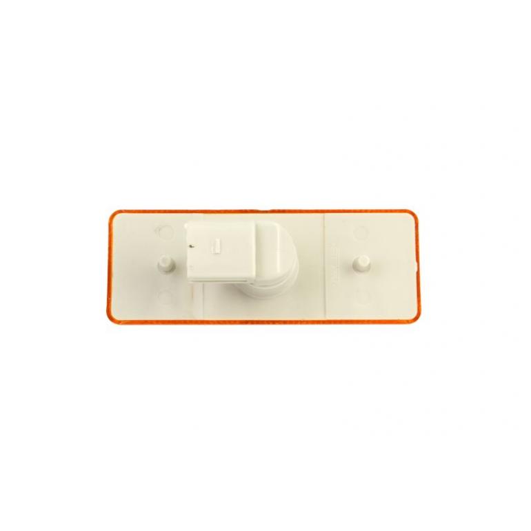 LED AMBER SIDE MARKER LAMP WITH REAR OVAL PLUG