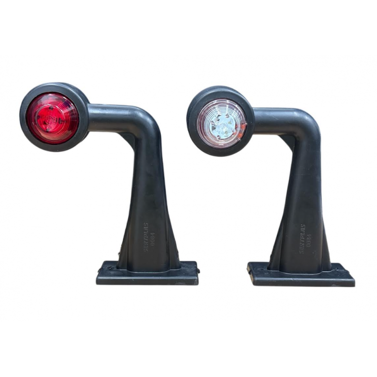 LED 90º STALK & END OUTLINE MARKER LAMPS (PAIR)