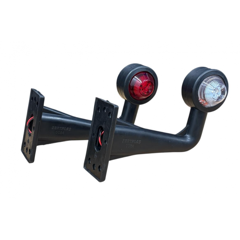 LED 90º STALK & END OUTLINE MARKER LAMPS (PAIR)