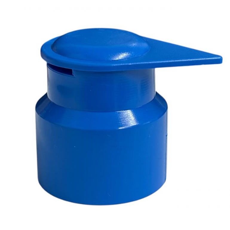 41MM BLUE LONG REACH WHEEL NUT INDICATOR COVERS (PKT 20)