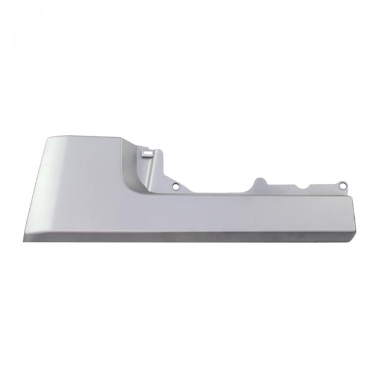 SILVER FRONT BUMPER SECTION PASSENGER SIDE LH