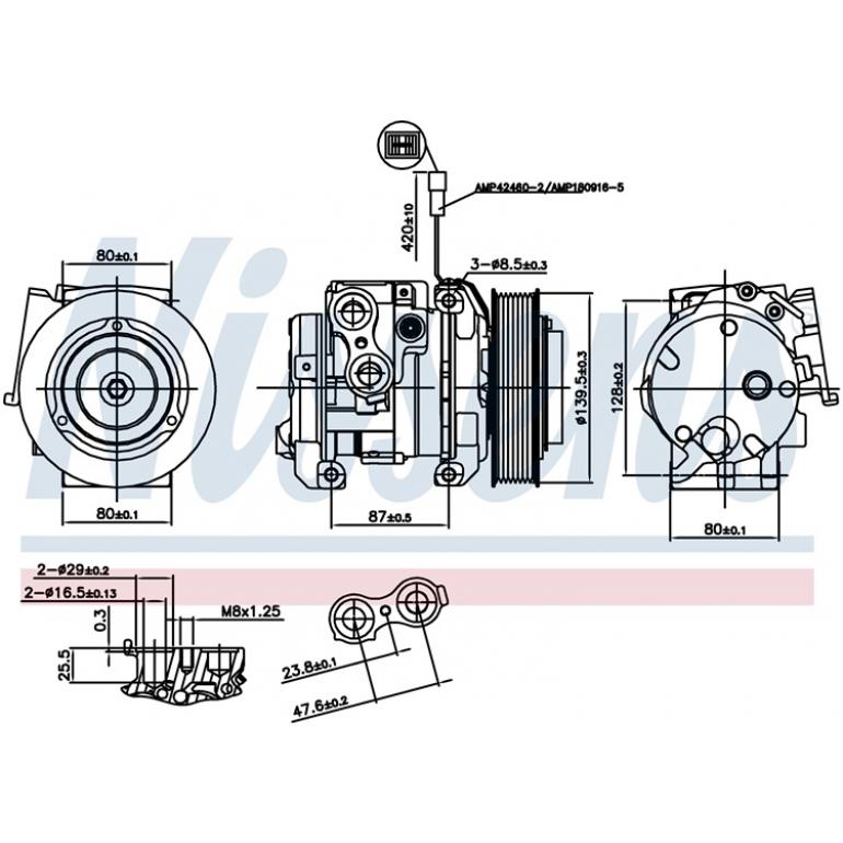 AIR CONDITIONING COMPRESSOR