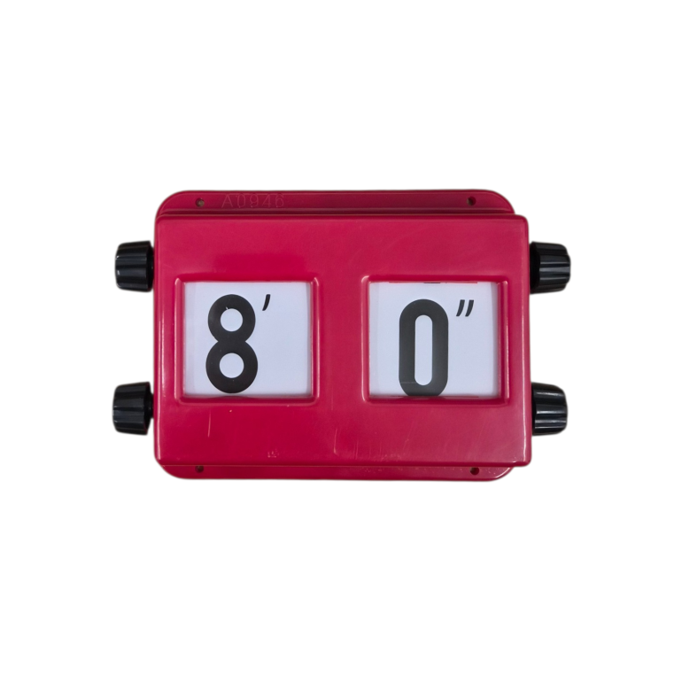 PLASTIC IMPERIAL HEIGHT INDICATOR