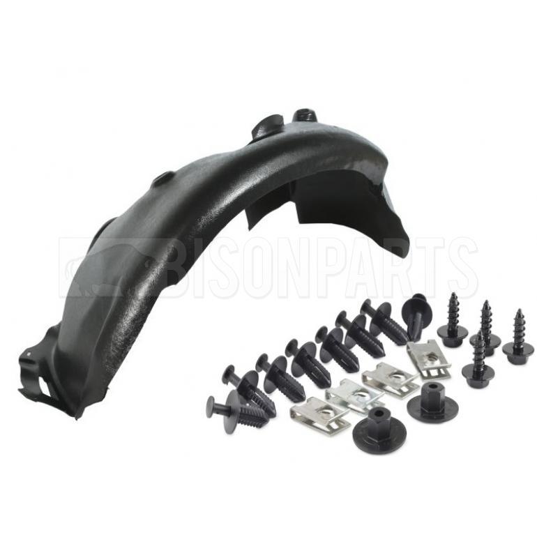 FRONT INNER WHEEL ARCH COVER & FITTINGS DRIVER SIDE RH