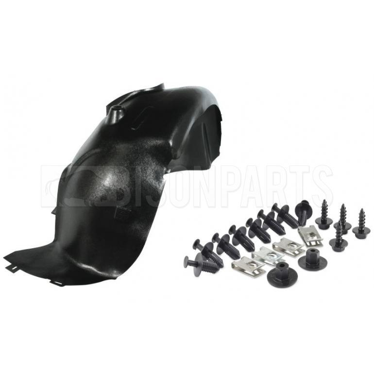FRONT INNER WHEEL ARCH COVER & FITTINGS PASSENGER SIDE LH