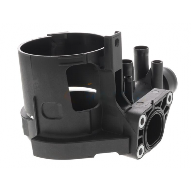 COOLANT FLANGE WITH FILTER HOUSING