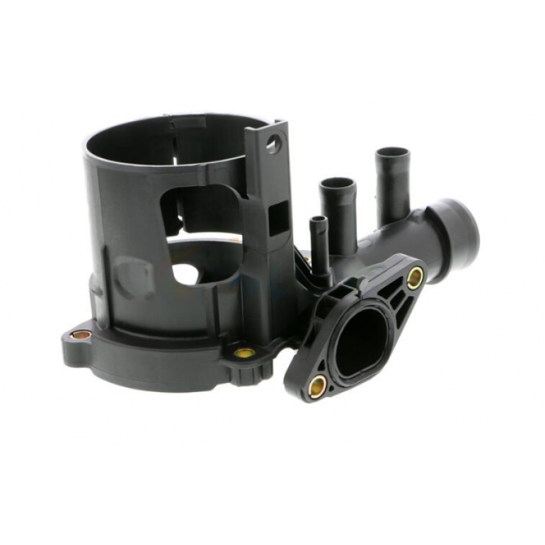 COOLANT FLANGE WITH FILTER HOUSING