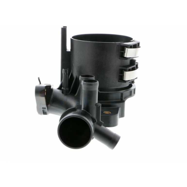 COOLANT FLANGE WITH FILTER HOUSING
