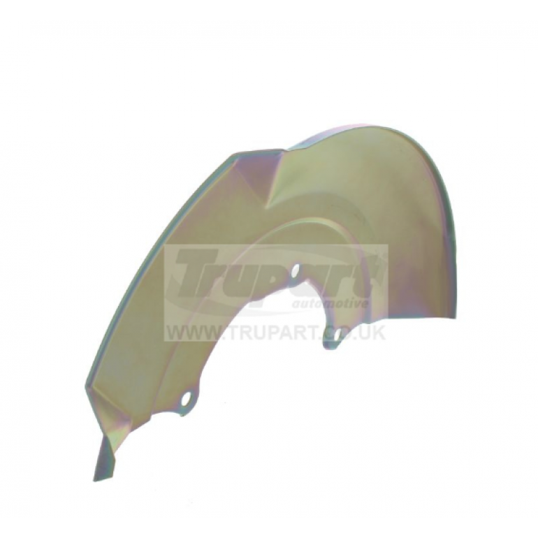 FRONT BRAKE SHIELD DUST COVER PASSENGER SIDE LH