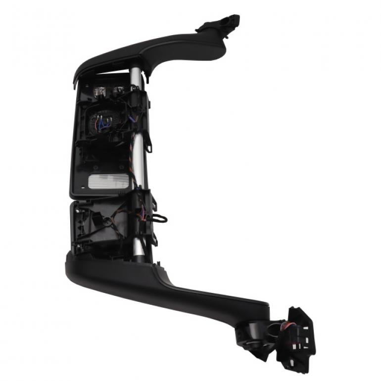 ELECTRIC ADJUST 'LONG ARM TWIN MIRROR HEAD DRIVER SIDE RH