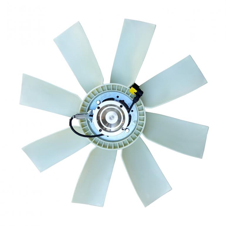 VISCOUS FAN HUB WITH BLADES 