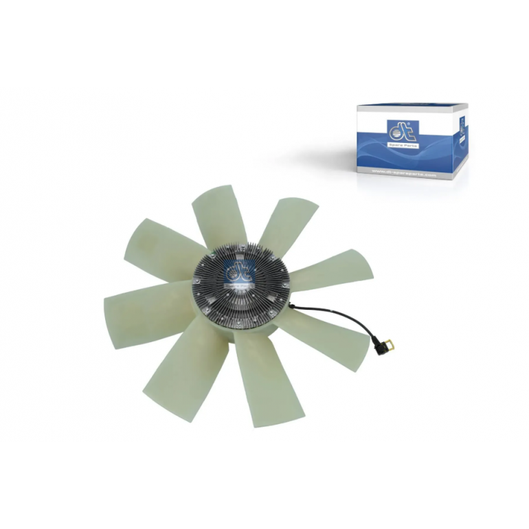 VISCOUS FAN HUB WITH BLADES 