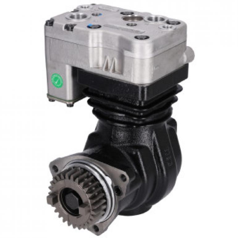 SINGLE CYLINDER AIR COMPRESSOR C/W GEAR