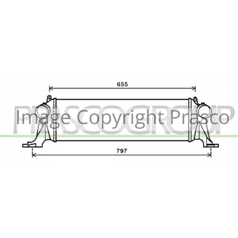 CHARGE AIR INTERCOOLER
