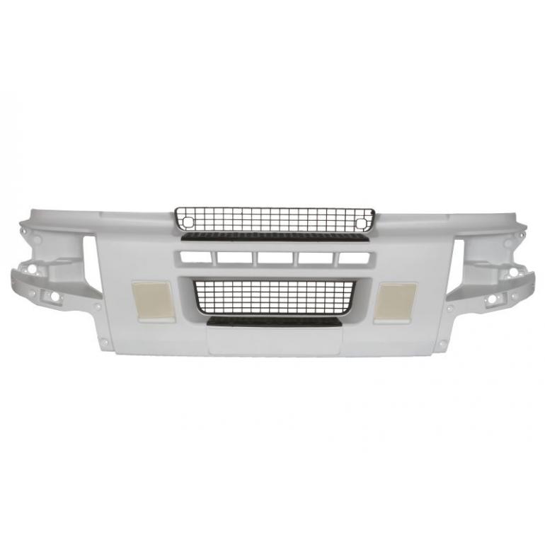 PAINTED WHITE FRONT BUMPER CENTRE KIT