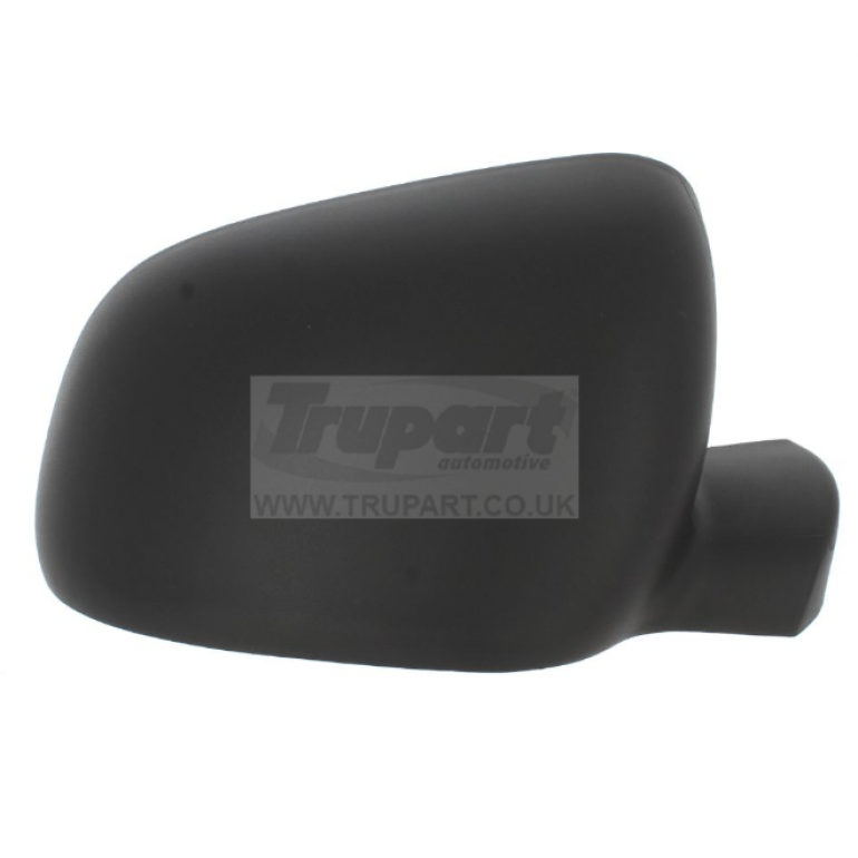 BLACK TEXTURED MIRROR BACK COVER DRIVER SIDE RH