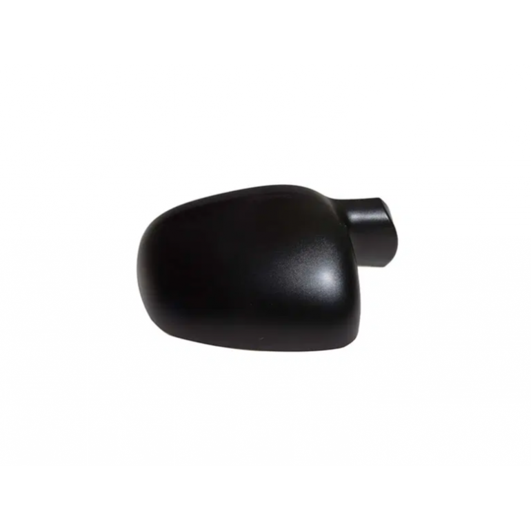 BLACK TEXTURED MIRROR BACK COVER PASSENGER SIDE LH