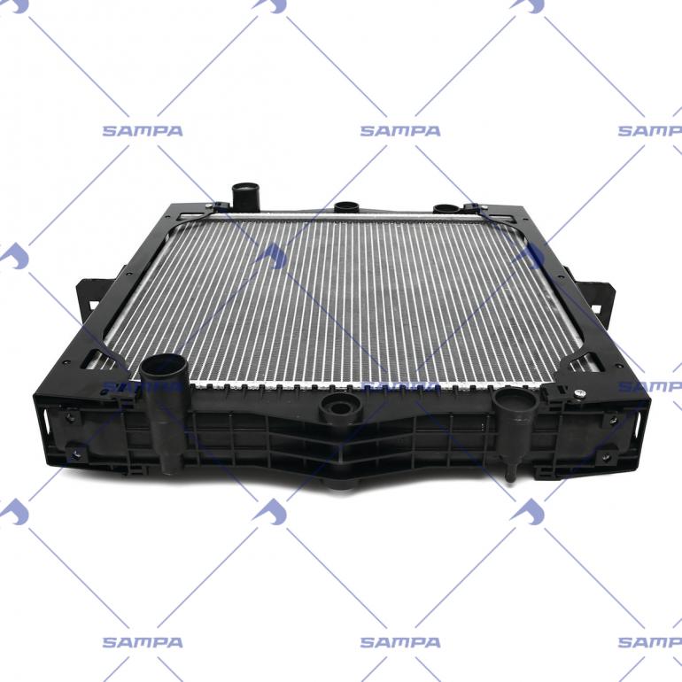 COOLANT RADIATOR WITH FRAME