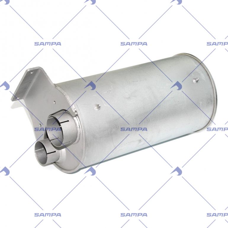 EXHAUST SILENCER MUFFLER BOX