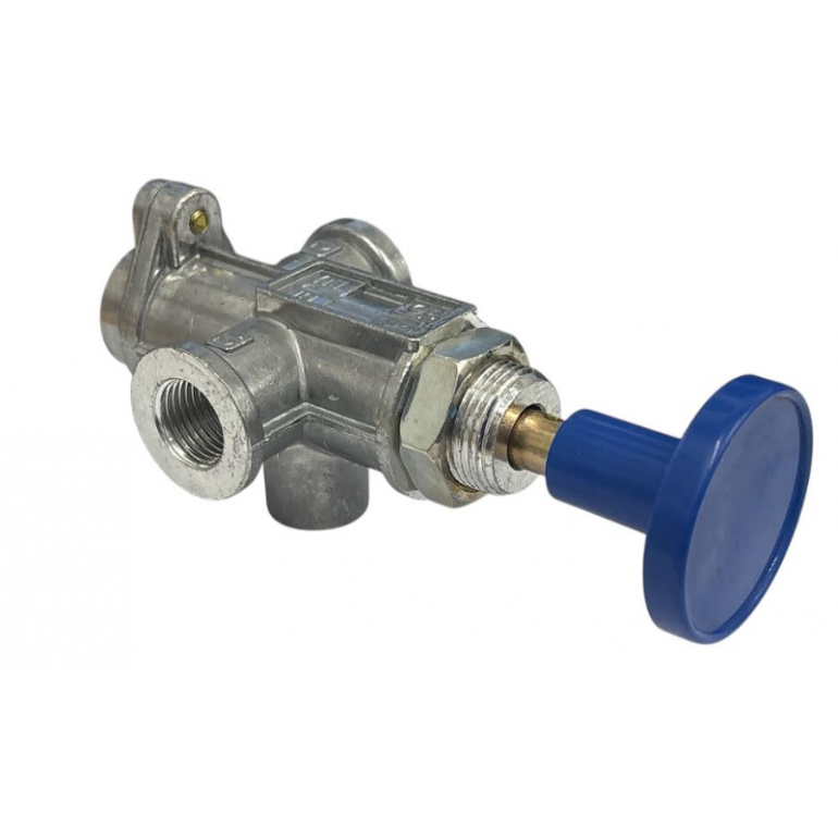 SHUNT VALVE WITH BLUE KNOB