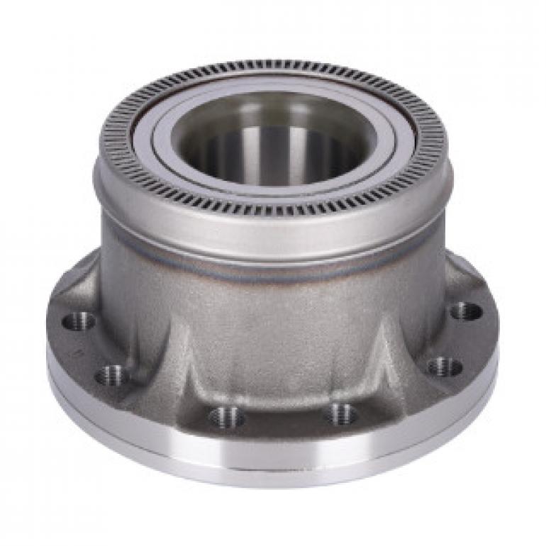 FRONT WHEEL HUB WITH BEARING & ABS EXCITER RING