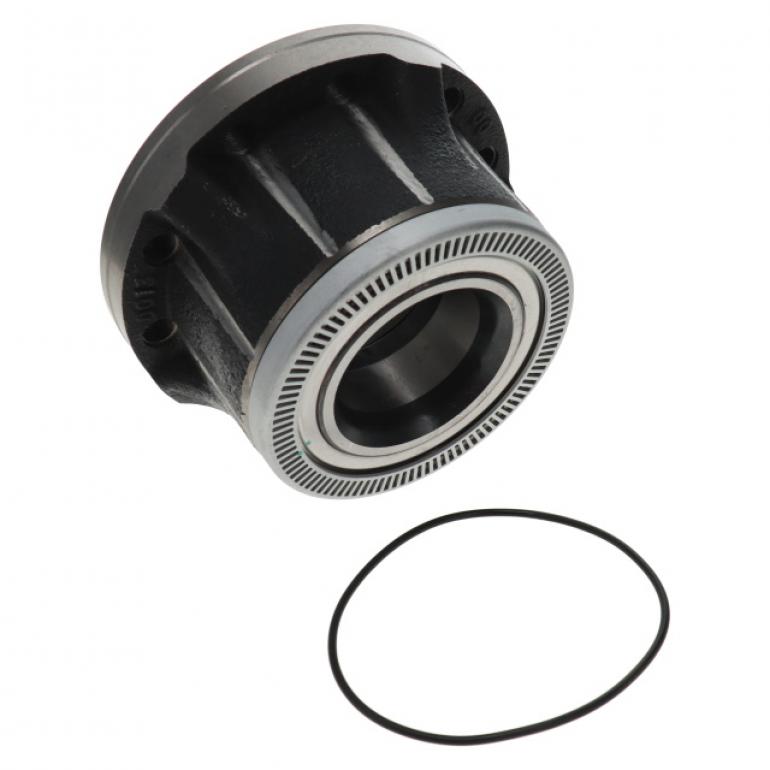 FRONT WHEEL HUB WITH BEARING & ABS EXCITER RING